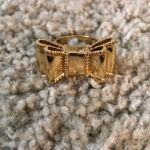 Kate Spade Gold Bow Ring